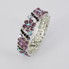 514156 purple crystal bangle